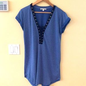 Short sleeved tshirt dress
